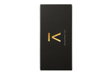 Image description: Azman Perfumes new discovery set photographed against a white background. The set features 8 fragrances, including the new Risk by Antonio Gardoni. The black hard box packaging has a flat opening and is adorned with a gold foil "A" from Azman and elegant lettering.